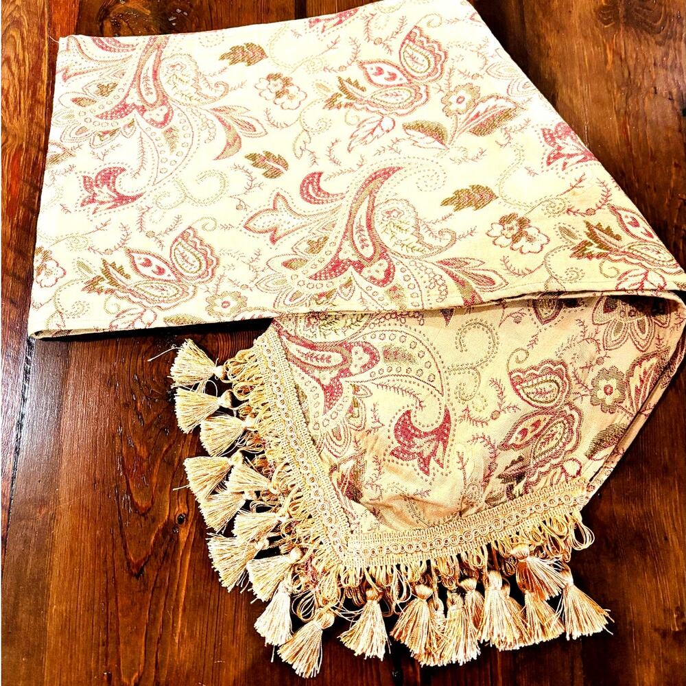 Festive Table Runner- Mantle Cover - Good for Holidays and Special Occasions